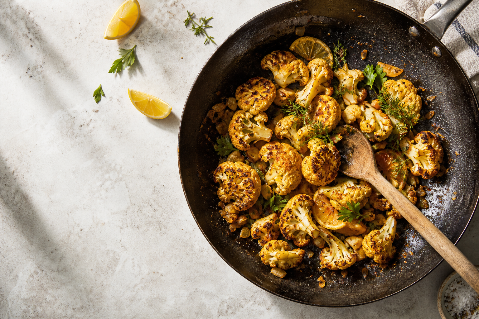 Handen die groenten snijden op een stabiele houten plank in een lichte keuken
